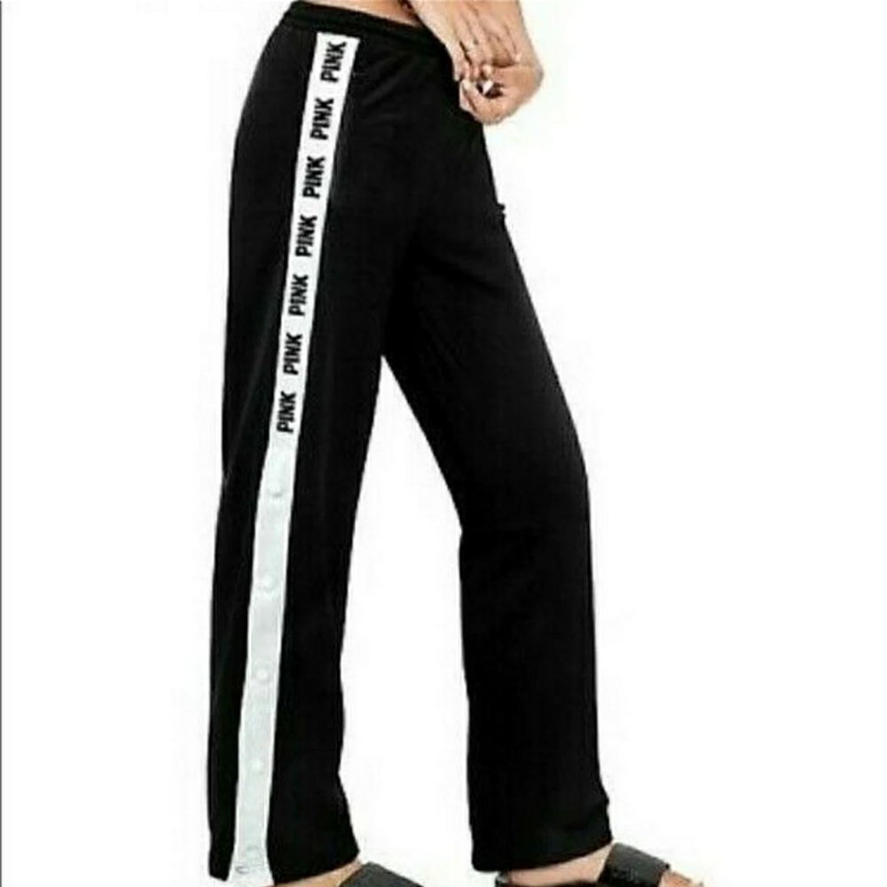 ❤PINK side button Pants❤FIRM